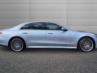 Used Mercedes S500L AMG Line Premium Plus 435 HP (319 kW) 2021 High tech silver Sedan