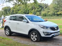 Used Kia Sportage 115 HP (84 kW) 2013 White SUV