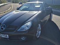 Used Mercedes SLK200 184 HP (135 kW) 2009 Black Cabriolet