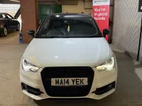 Used Audi A1 S-Line 122 HP (89 kW) 2014 White Hatchback