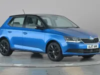 Used Skoda Fabia Colour Edition 75 HP (55 kW) 2017 Blue Hatchback