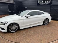 Used Mercedes C300 AMG Line Premium 245 HP (180 kW) 2016 White Coupe