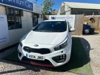 Used Kia ProCeed GT 2014 White Hatchback