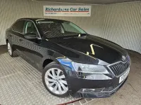 Used Skoda Superb SE L Executive 150 HP (110 kW) 2018 Black Hatchback