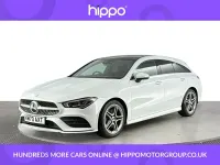 Used Mercedes CLA220 Shooting Brake AMG line 190 HP (139 kW) 2020 White Estate