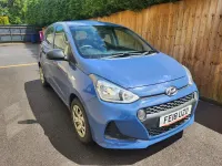 Used Hyundai i10 67 HP (49 kW) 2018 Blue Hatchback