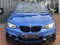 Used BMW 220 M Sport 2018 Blue Cabriolet