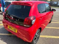 Used Peugeot 108 Allure 82 HP (60 kW) 2014 Red Hatchback