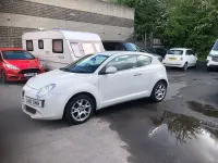 Begagnad Alfa Romeo MiTo Lusso 135 HK (99 kW) 2010 Vit Halvkombi