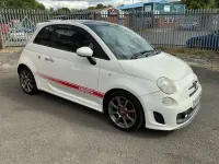 Used Abarth 500 2009 White Hatchback