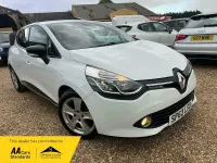 Used Renault Clio Dynamique 75 HP (55 kW) 2013 White Hatchback