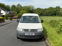 Used VW Caddy 104 HP (76 kW) 2008 White MPV