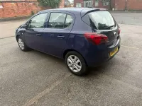 Used Vauxhall Corsa Design Edition 95 HP (69 kW) 2016 Blue Hatchback