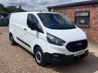 Used Ford Transit Custom 105 HP (77 kW) 2022 White Van