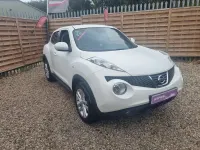 Used Nissan Juke Acenta 110 HP (80 kW) 2013 White SUV