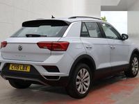 Used VW T-Roc SE 115 HP (84 kW) 2019 White silver SUV