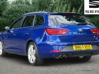 Used Seat Leon FR 131 HP (96 kW) 2018 Blue Estate