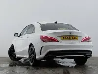 Used Mercedes CLA180 AMG line 122 HP (89 kW) 2018 White Sedan