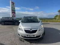 Używany Vauxhall Meriva S 110 KM (80 kW) 2014 Srebrny Minivan