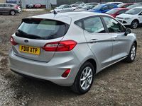 Used Ford Fiesta Zetec 100 HP (73 kW) 2018 Silver Hatchback