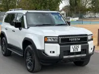 New Toyota Land Cruiser 2025 White/black