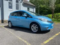 Used Nissan Note Acenta Premium 98 HP (72 kW) 2014 Blue Hatchback