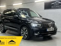 Used VW Tiguan R-line 150 HP (110 kW) 2018 Black SUV