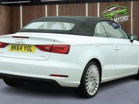 Begagnad Audi A3 Cabriolet Sport 140 HK (102 kW) 2014 Vit Cab