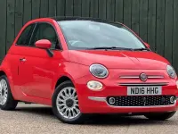 Usado Fiat 500 Lounge 69 HP (50 kW) 2016 Rosa Citadino