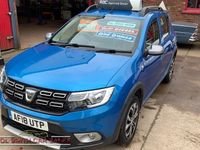 Used Dacia Sandero Ambiance 90 HP (66 kW) 2018 Blue Hatchback