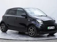 Used Smart ForFour Electric Drive Premium 60 kW (82 HP) 2022 Black Hatchback