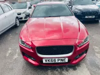 Used Jaguar XE R-Sport 180 HP (132 kW) 2016 Red Sedan