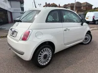 Used Fiat 500 Lounge 69 HP (50 kW) 2014 White Hatchback