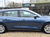 Used Ford Focus Titanium 120 HP (88 kW) 2020 Blue Estate