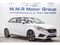 Used MG MG3 Exclusive 106 HP (77 kW) 2021 White Hatchback