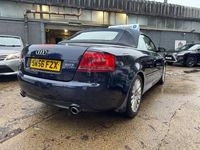 Used Audi A4 Cabriolet Sport 2007 Blue Cabriolet