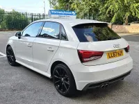 Used Audi A1 S-Line 123 HP (90 kW) 2017 White Hatchback