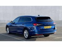 Used Skoda Superb SE Technology 150 HP (110 kW) 2025 Cobalt blue metallic Estate