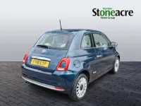 Used Fiat 500 Lounge 69 HP (50 kW) 2016 Blue Hatchback