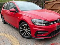 Used VW Golf VII R-line 150 HP (110 kW) 2018 Red Hatchback