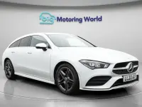 Used Mercedes CLA200 Shooting Brake AMG line 163 HP (119 kW) 2022 White Estate