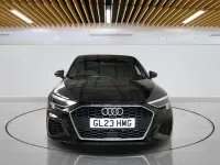 Begagnad Audi A3 S-Line 110 HK (80 kW) 2023 Svart Sedan