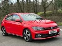 Used VW Polo GTI 200 HP (147 kW) 2019 Red Hatchback