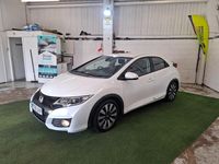 Used Honda Civic SE Plus 2015 White Hatchback