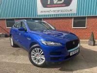 Used Jaguar F-Pace Portfolio 240 HP (176 kW) 2020 Blue SUV
