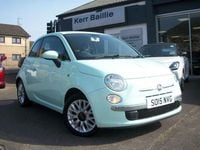 Used Fiat 500 Pop Star 69 HP (50 kW) 2015 Green Hatchback