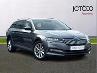 Used Skoda Superb SE Technology 214 HP (157 kW) 2021 Grey Estate