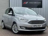 Used Ford C-MAX Titanium 125 HP (91 kW) 2015 Silver MPV