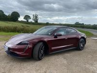 Used Porsche Taycan 350 kW (476 HP) 2023 Red Sedan