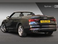 Used Audi A5 Cabriolet Sport 190 HP (139 kW) 2020 Black Cabriolet